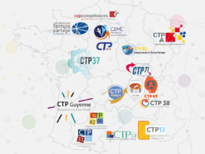Carte de France des CTP